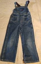 Vtg Tommy Hilfiger Kids/girls Size 4 Overalls