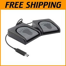 Upgraded USB Double Pedal Assembly Foot Switch Control