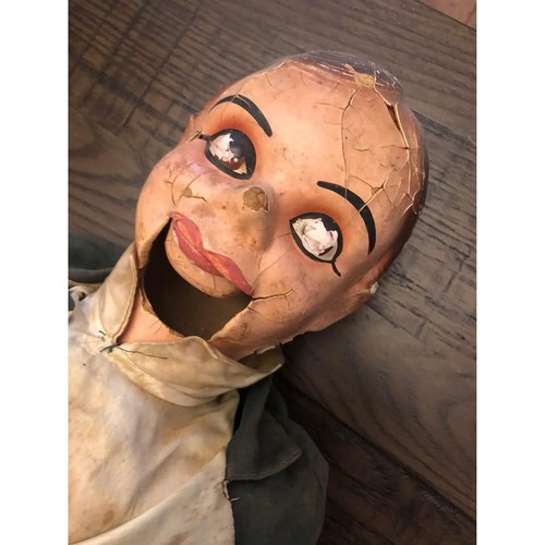 Evil Looking Vintage Ventriloquist Dummy - perfect for a great Gag gift!!! - Picture 3 of 10