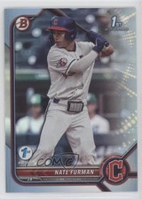 2022 Bowman Draft 1st Edition Sky Blue Foil Nate Furman #BD-182 0l0m