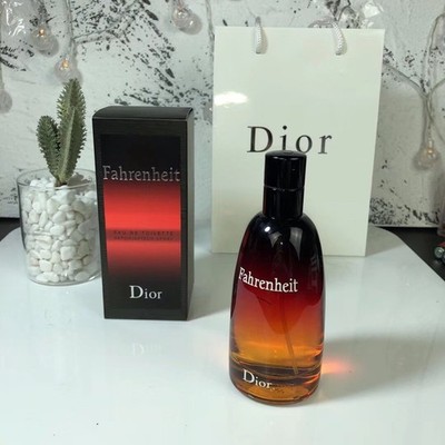 Dior Fahrenheit Eau de Toilette Men s Fragrance Spray 100ml Classic Warm Woody