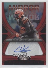 2021 Certified Mirror Signatures Red /30 Christian Kirksey #MS-CK Auto h3a