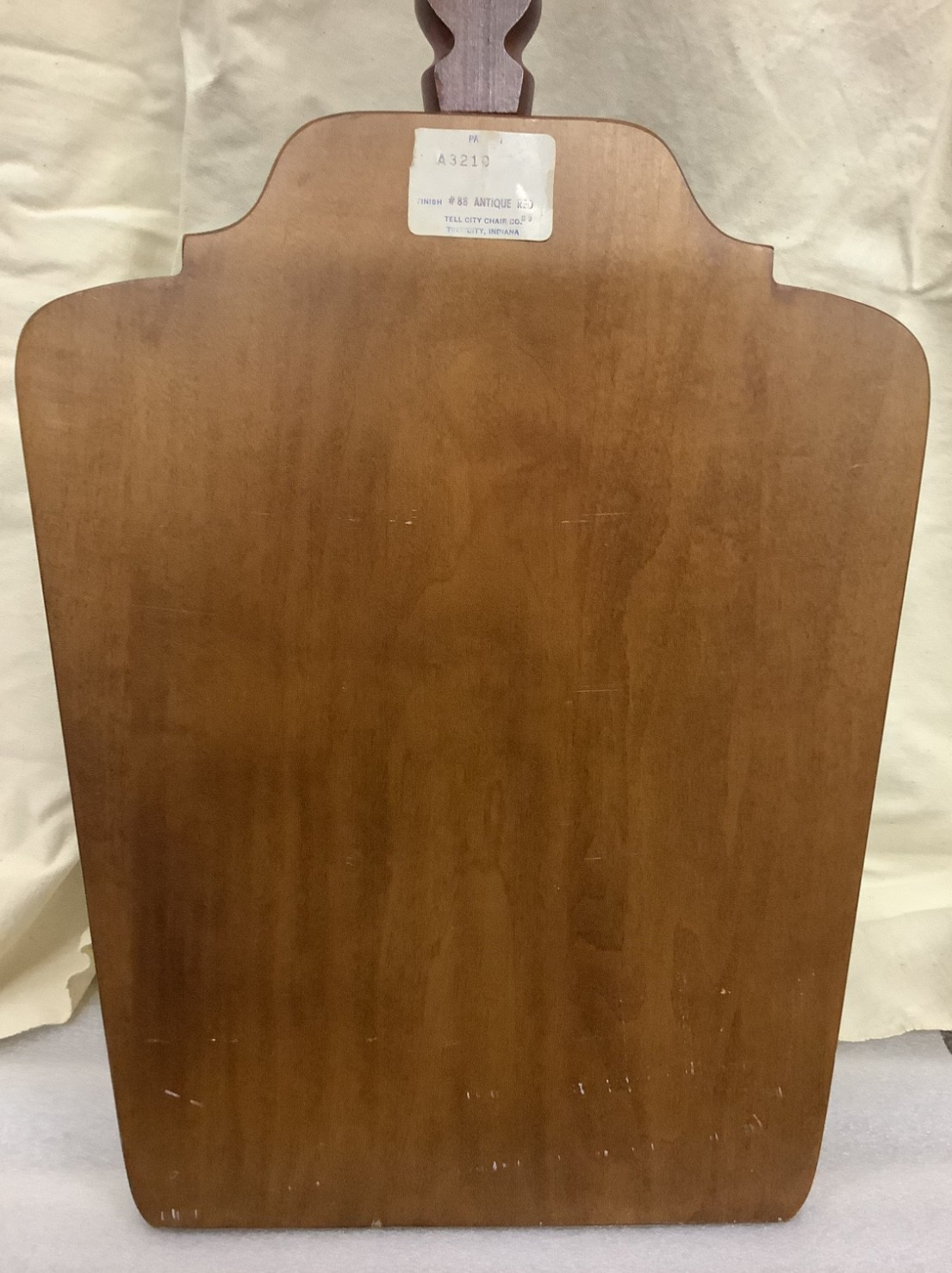 Vintage Antique Red Finish Tell City Chair Company Bread Peel 1762