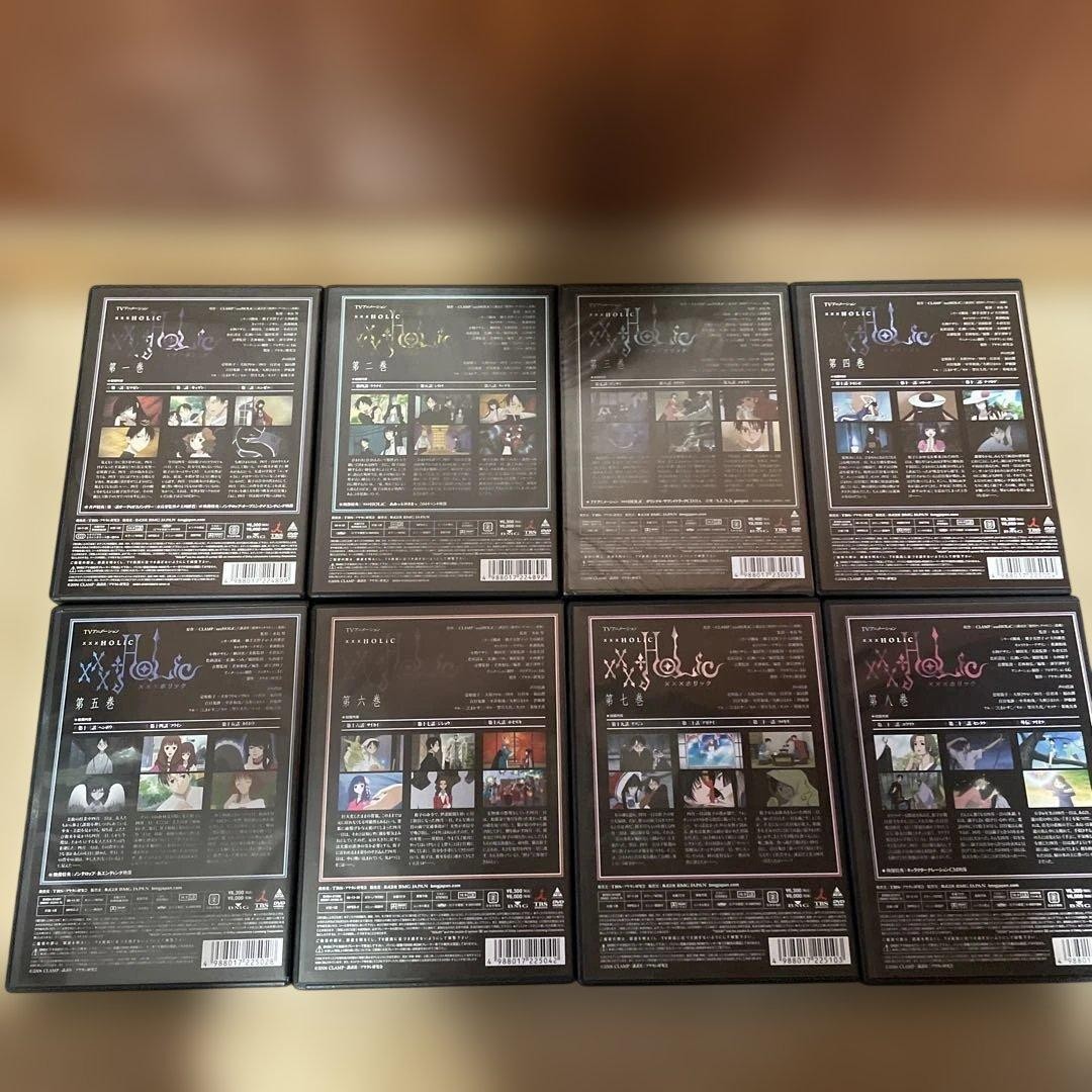 xxxHOLiC Complete DVD Set All 8 Volumes Anime Series | eBay