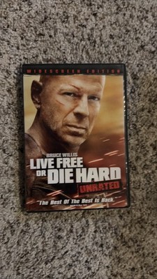 Die Hard 4.0 DVD 2007 Unrated Widescreen Bruce Willis