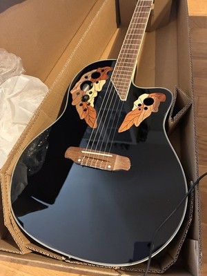 Harley Benton HBO850 BK Westerngitarre