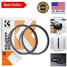 43-49mm Lens Adapter Step-Up Ring - Effortless Installation  Durability