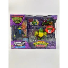 Teenage Mutant Ninja Turtles Mutant Mayhem Knockoff Knockout 2 Pack Leo & Nardo