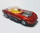 Vintage Matchbox Lesney Superfast #36 Hot Rod Draguar - Red w/Silver Label - VGC