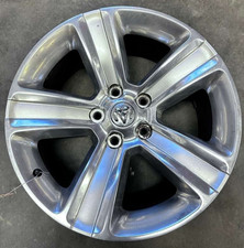 2013-2021 Dodge Ram 1500 Wheel 20 Inch Polished Silver Alloy Rim Oem