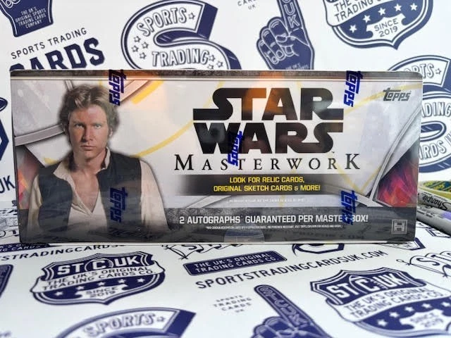 ebay live RipnShip 2024 Topps Star Wars Masterwork Mini Box