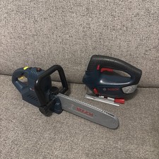 Bosch KIDS TOY CHAINSAW & Jigsaw Tested & Works - Lights And Moves READ