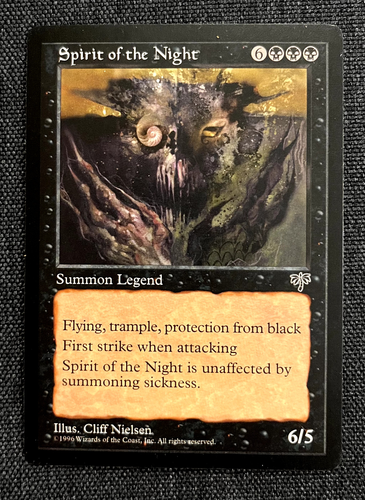 MTG Spirit of the Night Mirage Rare NM