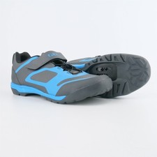 Zapatos para hombre Giro Terraduro Fastlace 9,5 EE. UU. 42,5 sin clip azul joya 2 pernos MTB