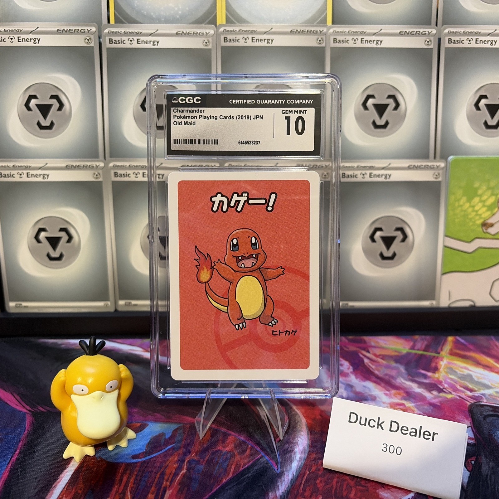 CGC 10 Charmander Old Maid 2019 Japanese Pokemon Card