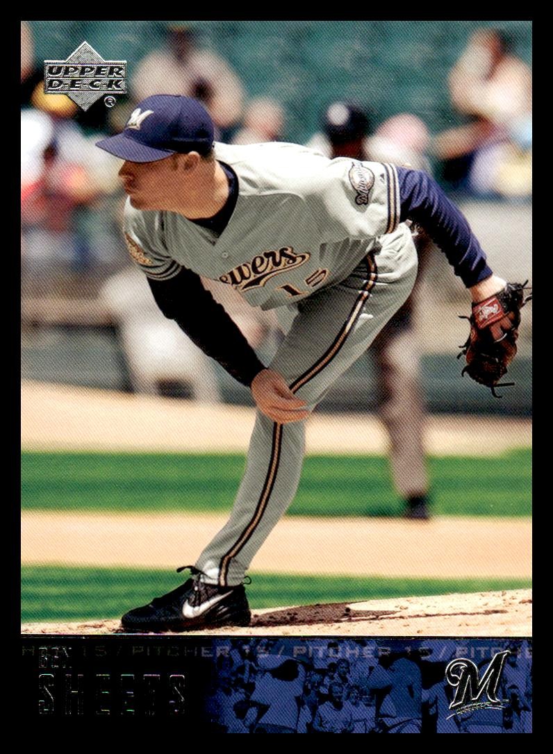 2004 Upper Deck #152 Ben Sheets Milwaukee Brewers