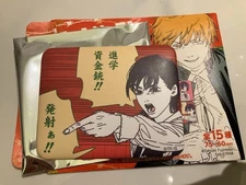 Chainsaw Man China Limited Shanghai Jump Shop Square Can Badge Asa Mitaka