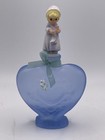 Precious Moments Frosted Blue Scents Of The Season Winter Perfume Bottle 2003  — photo 1