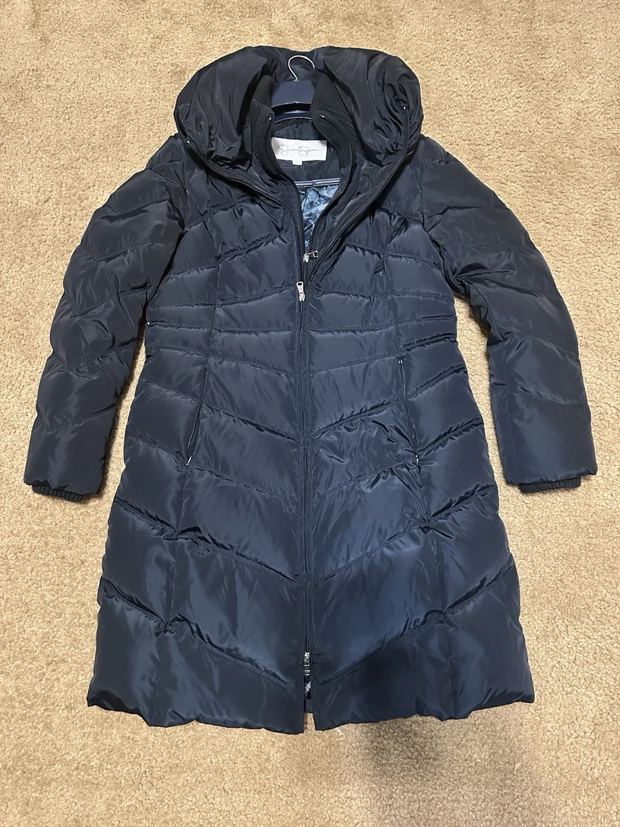 Jessica Simpson Giacca Invernale Imbottita Con Cappuccio Per Bambine E Ragazze + Fascia Sherpa Abbinata – Impermeabile, Riflettente, Tasche Laterali - 3
