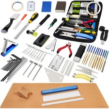 Guitar Repairing Maintenance Tool Kit, Complete Pro Guitar Setup Kit Luthier ...