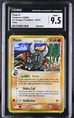 Pinsir δ graded CGC 9.5 for sale on eBay