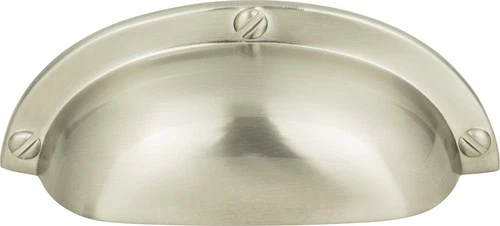 Atlas A818-BN Cup Pull 2 1/2 Inch (c-c) - Brushed Nickel - Picture 2 of 2