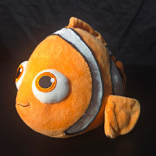 Finding Nemo Clownfish Fish Plush Stuffed Animal Toy, Small 6-14 in Orange