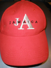 Jamaica Red Hat Cap OSFM Hat4