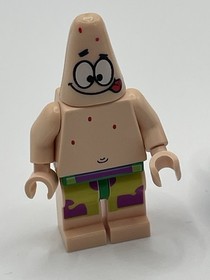 2009 Lego SpongeBob Minifigure Lot (3) Spongebob, Patrick Mr Krabs #3833 Retired