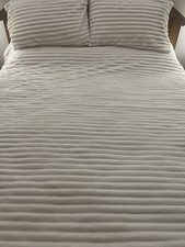 Cream Kingsize Fleece Duvet Cover Set Marks And Spencer’s