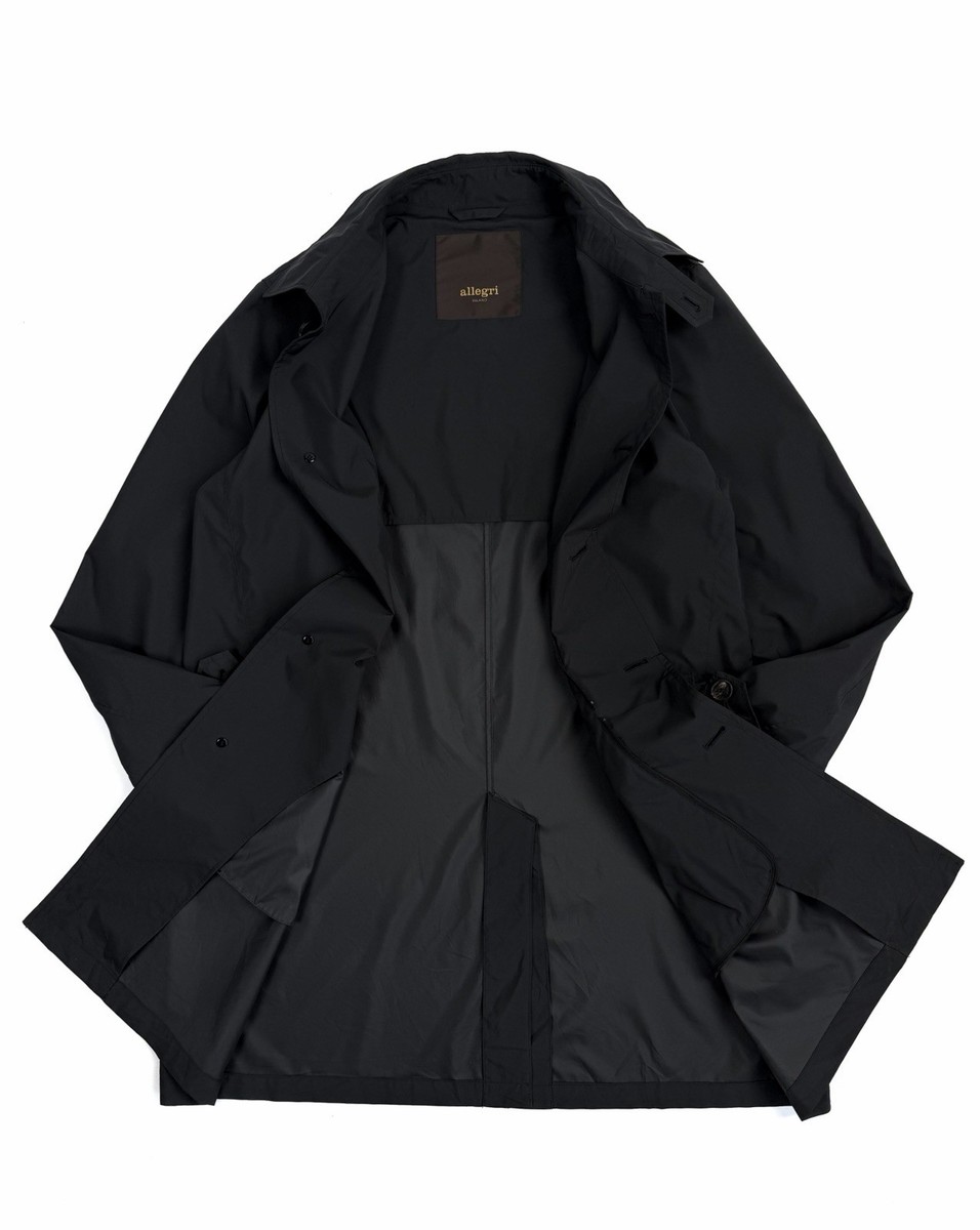 Allegri Milano Packable Raincoat Windbreaker Jacket Men IT 52