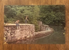 Fishing On The Old Mill Dam At Blanchard Springs Recreation Area  Ozark’s (WP13