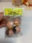Vintage Doll Head Lot For Crafting, Darice And Fiber-Craft Brand, 16 Pc. — photo 6