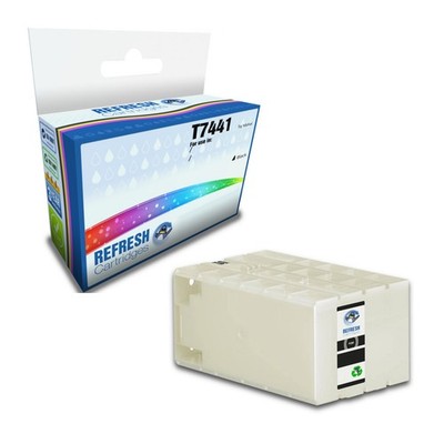 Refresh Patronen schwarz T7441 High Capacity Tinte kompatibel mit Epson Druckern