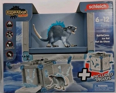 New Schleich Eldrador Creatures BattleCave Ice Rat Mythical Action Playset