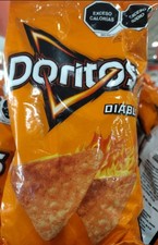 6x Doritos Diablo Chips  Papitas - 6 Bags Of 95g Each -free Shipping