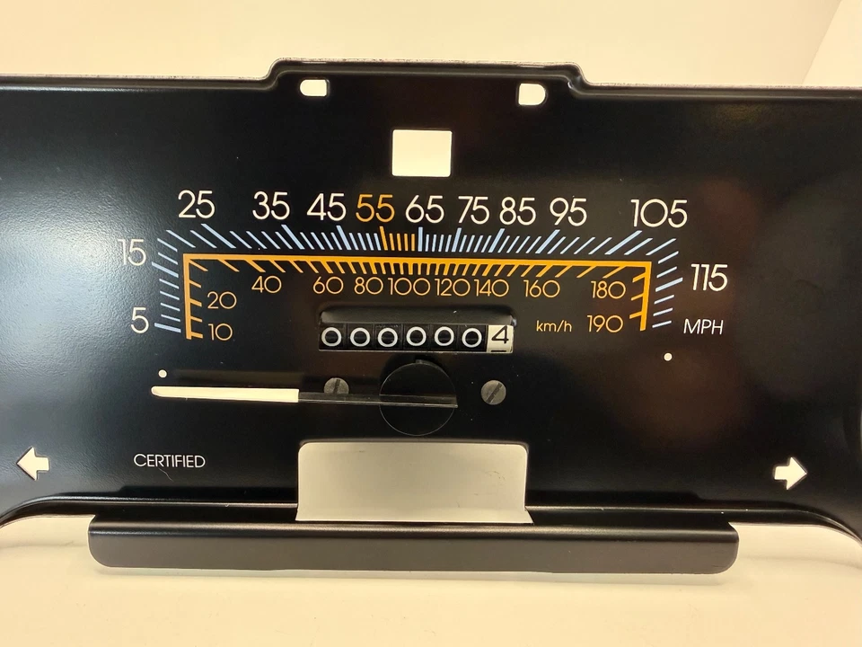 Nuevo de Lote Antiguo Chevrolet Caprice Impala Policía Velocímetro AC Delco #25078352 Foto 4 de 4