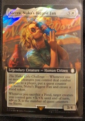 Sierra, Nuka's Biggest Fan (Extended Art) (Surge Foil) Universes Beyond: Fallout