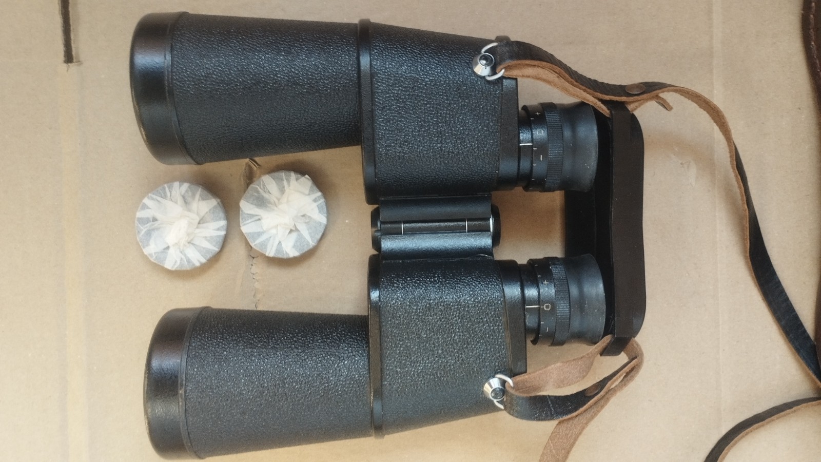 ZOMZ B10X50  Soviet USSR Field Binoculars 1988 Complete Set New Unused — image 5