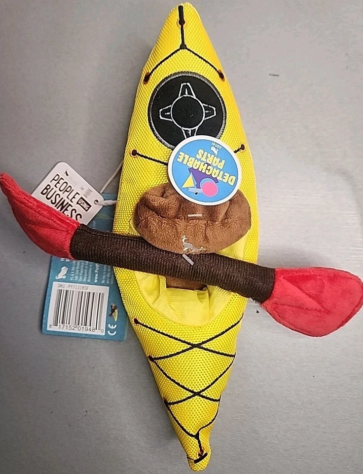 Juguetes para mascotas temáticos de camping PetPlay.  5 juguetes en total.  En caja de regalo. Foto 3 de 4