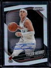 2024-25 Panini Prizm Black Tyler Herro Auto Autograph Silver Prizm #88 Heat