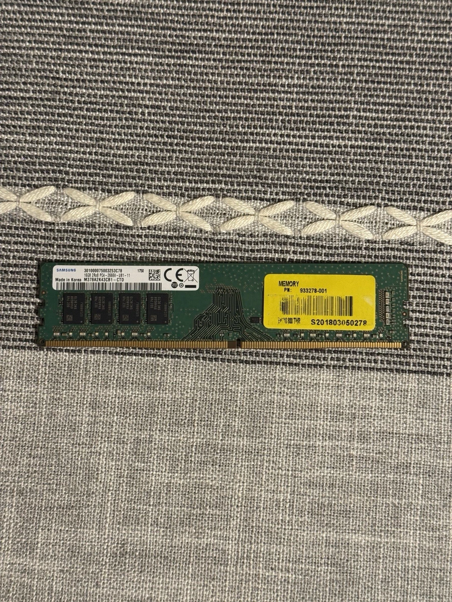 Samsung DDR4 SDRAM 16 GB Total Capacity Memory (RAM) for sale | eBay