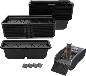 Trays W/ Charcoal Bags For Littermaid 3rd