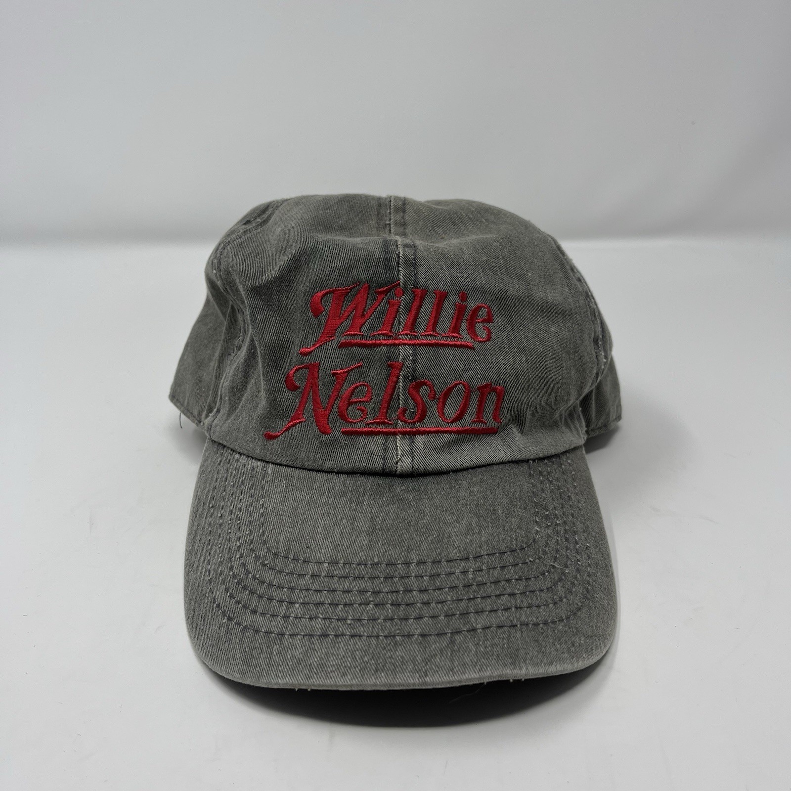 Vintage willie nelson hat strapback country music 80s 90s band merch rare