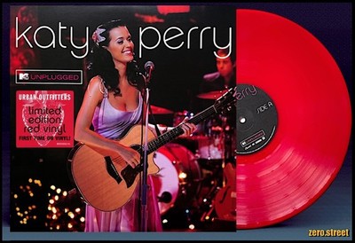 KATY PERRY MTV Unplugged 12'' EP on RED COLORED VINYL New SEALED lp