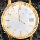 Vintage Seiko Seikomatic Slimdate Automatic Gold Plated Case Watch 30 Jewels