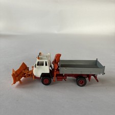 🚗 Modellauto H0 1:87  Roco 1651 Steyr 91 Pritschenkipper  Ladekran Schneepflug