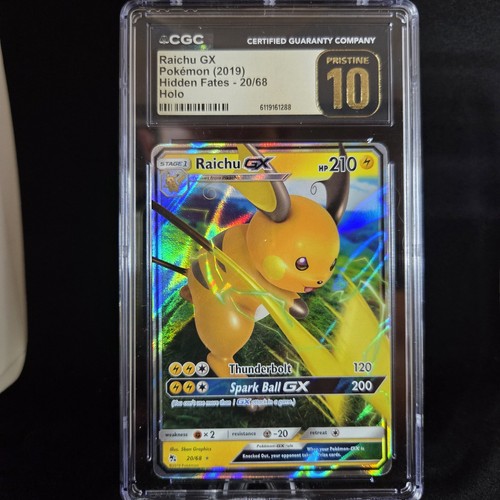 Raichu-GX graded CGC 10 for sale on eBay