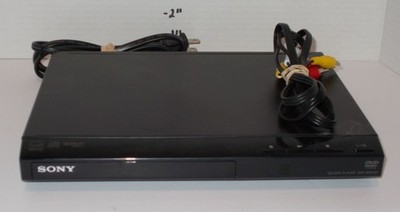 Sony DVP-SR210P DVD Player with AV Cable ''NO REMOTE''