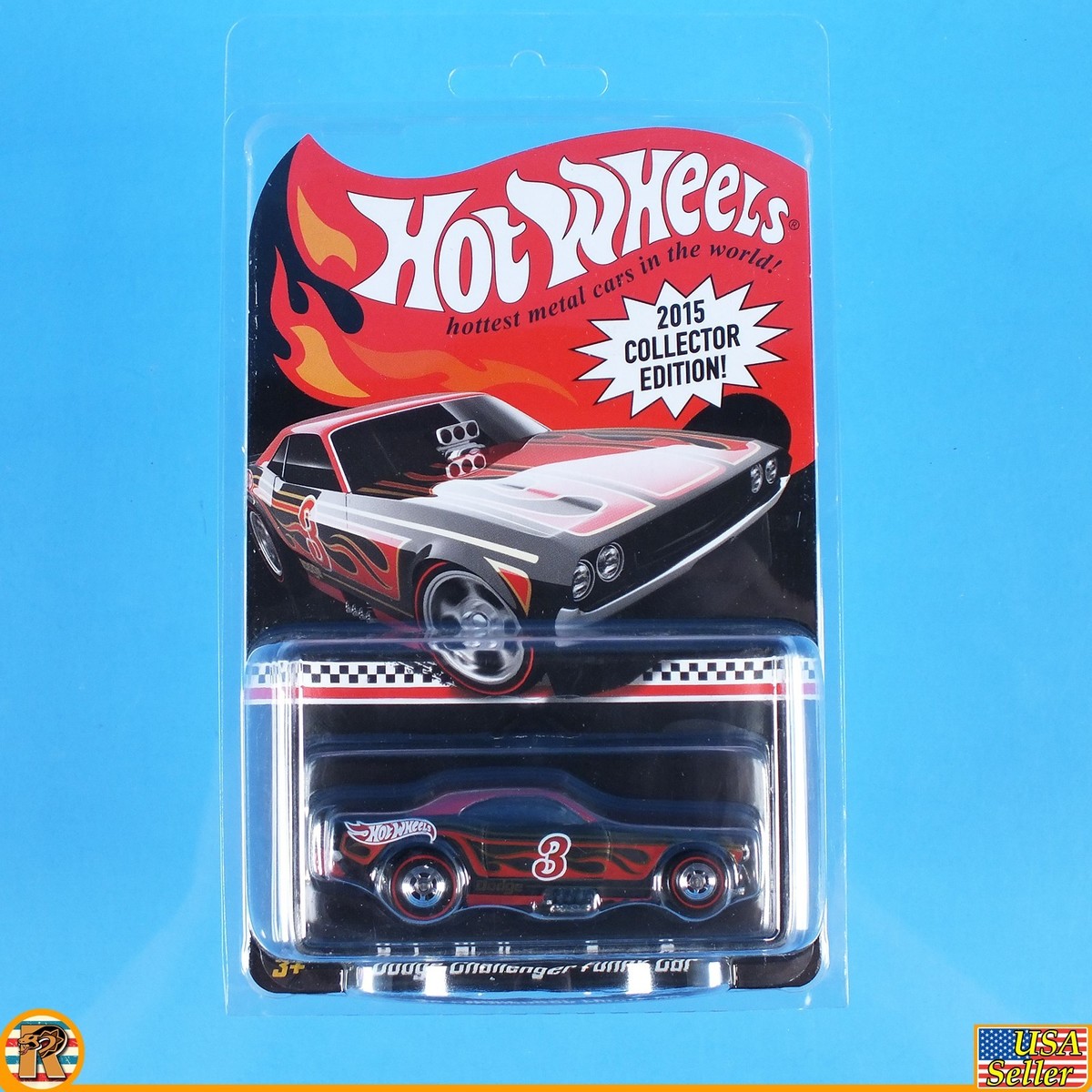 Hot Wheels - Dodge Challenger Funny Car - 2015 Collectors Edition